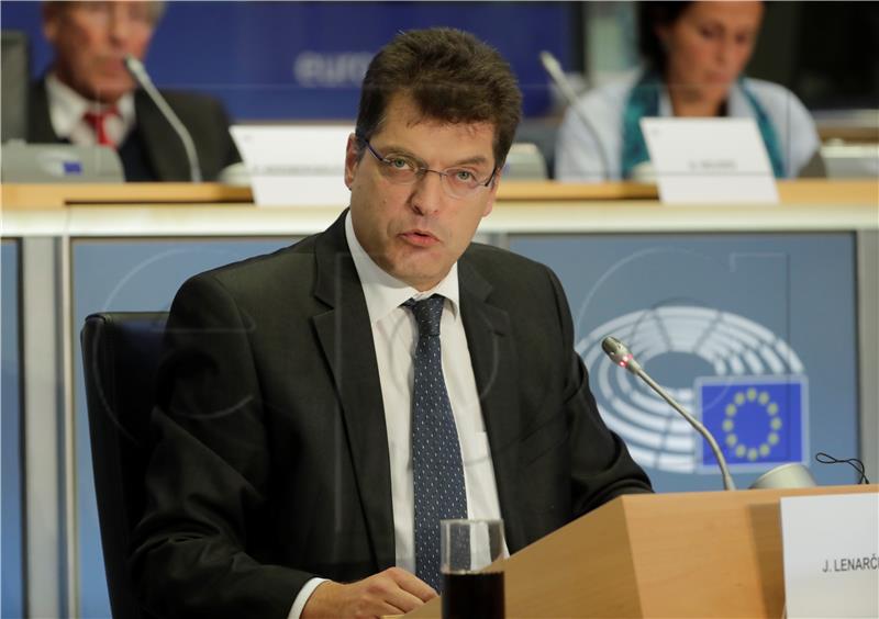 BELGIUM EU PARLIAMENT HEARING DESIGNATE EU COMMISSIONER