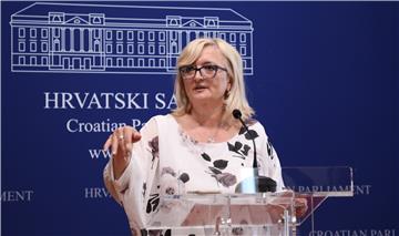 Konferencija za medije saborske zastupnice Ines Strenje