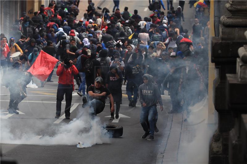 ECUADOR IMF PROTESTS