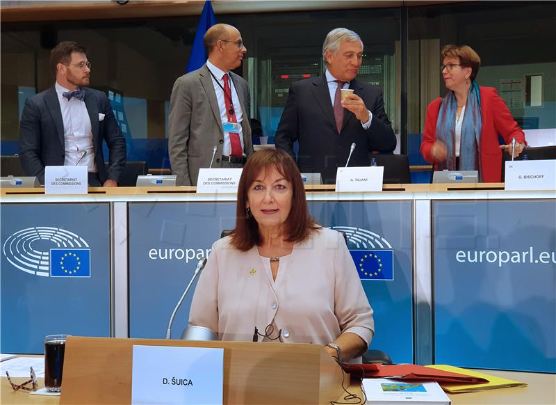 EC Vice President-designate Dubravka Suica passes hearing before EP