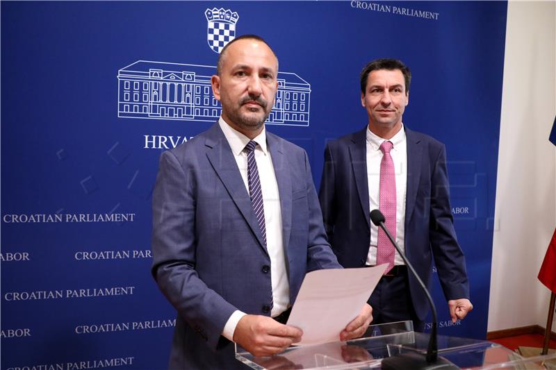 Konferencija za medije Hrvoja Zekanovića i Ladislava Ilčića