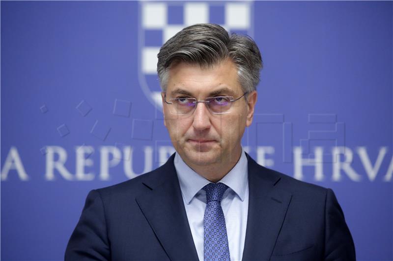 Konferencija za medije predsjednika Vlade RH Andreja Plenkovića