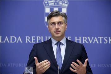 Konferencija za medije predsjednika Vlade RH Andreja Plenkovića