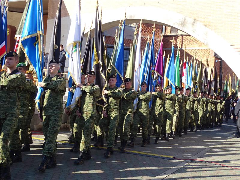 Thousands attend military pilgrimage to Marija Bistrica
