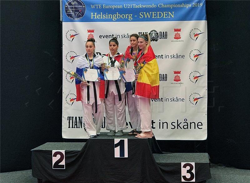 EP juniori, taekwondo: Nika Petanjek zlatna, Darija Zeljko srebrna