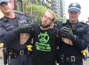 AUSTRALIA ENVIRONMENT CLIMATE CHANGE PROTESTS