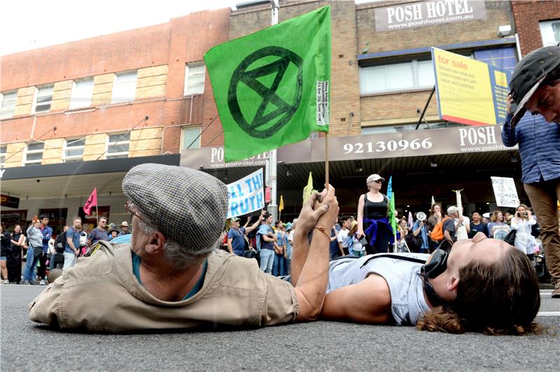 AUSTRALIA ENVIRONMENT CLIMATE CHANGE PROTESTS