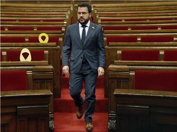 SPAIN PARLIAMENT CATALONIA NO CONFIDENCE