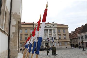 Obilježavanje 28. obljetnice Dana neovisnosti RH na Trgu svetog Marka 