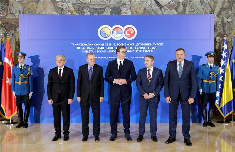 Serbia-Turkey-Bosnia trilateral meeting held, work starts on Belgrade-Sarajevo motorway