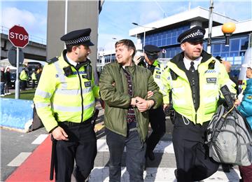 BRITAIN EXTINCTION REBELLION PROTESTS