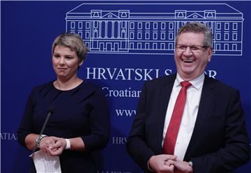 Konferencija za medije Kluba zastupnika HSS-a i Demokrata