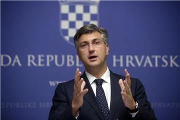 Plenković održao konferenciju za medije 