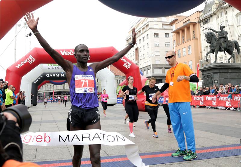 Zagrebački maraton: Slavili Kenijci  Biwot i Rebecca Korir 