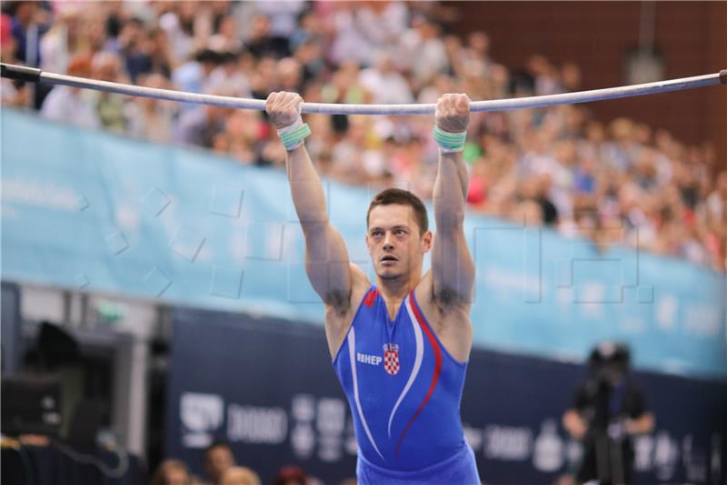 Tin Srbic wins silver at World Artistic Gymnastics Championships