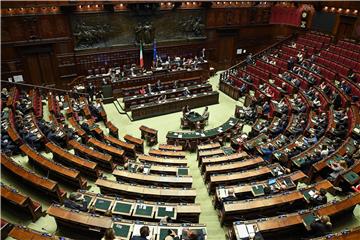 ITALY PARLIAMENT TURKEY SYRIA MILITARY OPERATION