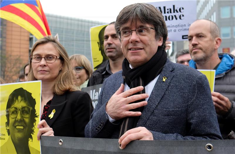 BELGIUM EU CATALONIA PUIGDEMONT REACTION