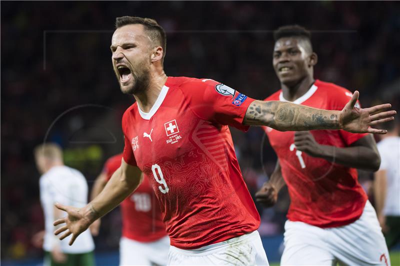 SWITZERLAND SOCCER UEFA EURO 2020 QUALIFIER