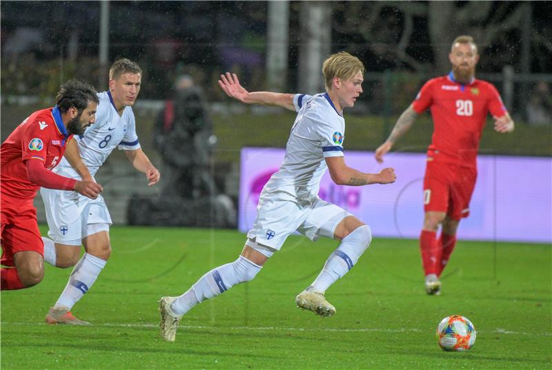 FINLAND SOCCER UEFA EURO 2020 QUALIFIERS