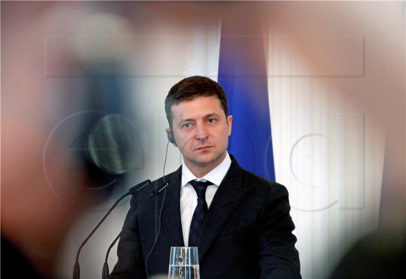 Ukrainian President Volodymyr Zelensky visits Latvia