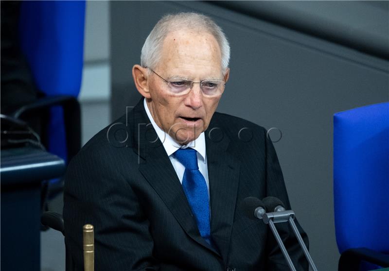 German Bundestag plenary session in Berlin