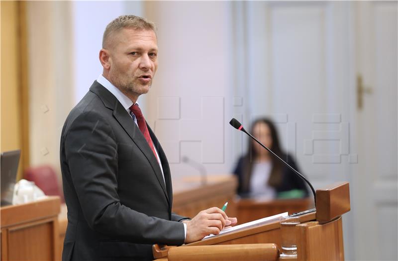 Premijer Plenković u Saboru podnosi godišnje izvješče o radu vlade