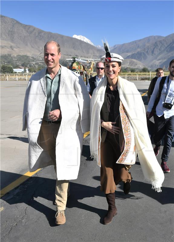 Princ William i Kate u Pakistanu upozorili na klimatske promjene