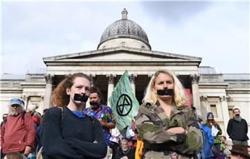 BRITAIN EXTINCTION REBELLION PROTESTS