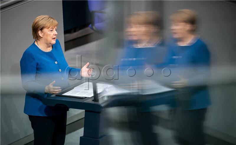 German Bundestag plenary session in Berlin