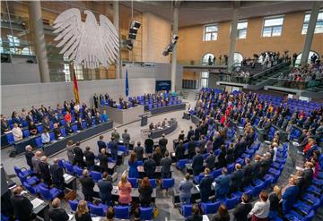 German Bundestag plenary session in Berlin