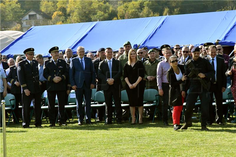 Svečani program 1. Memorijala "Šimo Đamić" u Tomici pokraj Slavonskog Broda