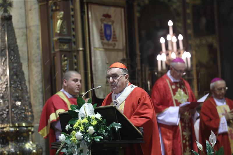 Euharistijsko slavlje u zagrebačkoj Katedrali