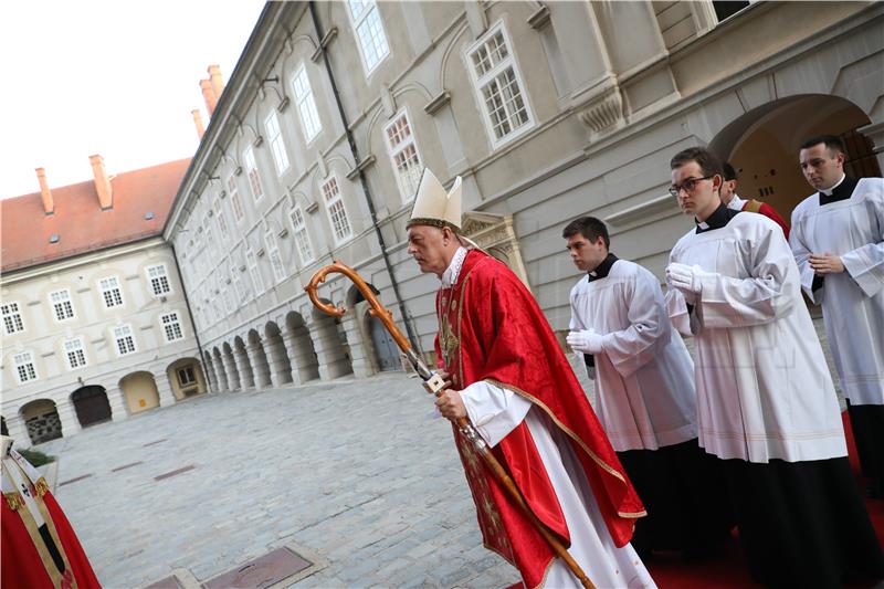 Euharistijsko slavlje u zagrebačkoj Katedrali