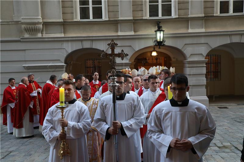 Euharistijsko slavlje u zagrebačkoj Katedrali