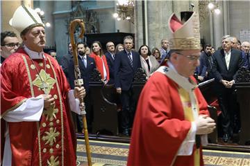 Euharistijsko slavlje u zagrebačkoj Katedrali