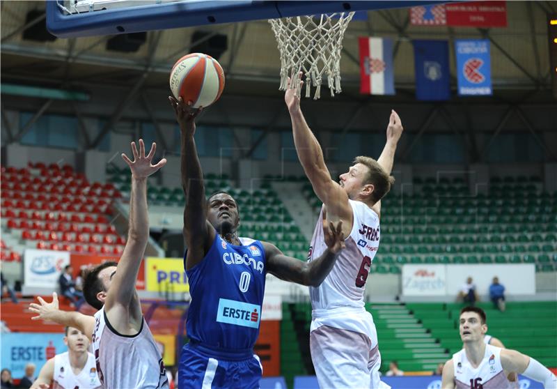 Utakmica košarkaške ABA lige Cibona - FMP