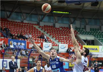 Utakmica košarkaške ABA lige Cibona - FMP