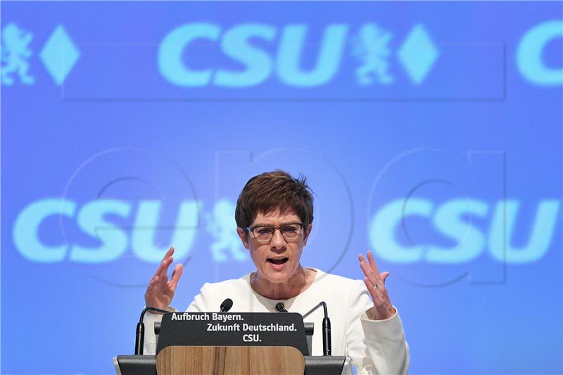 GERMANY PARTIES CSU CONVENTION