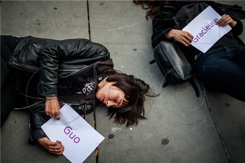 FRANCE FEMICIDE PROTEST