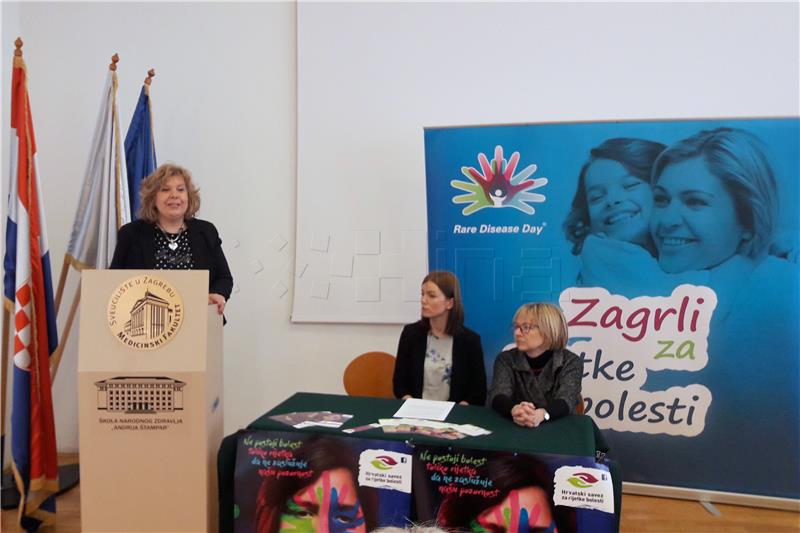 Croatian federation for rare diseases raising public awareness of such illnesses