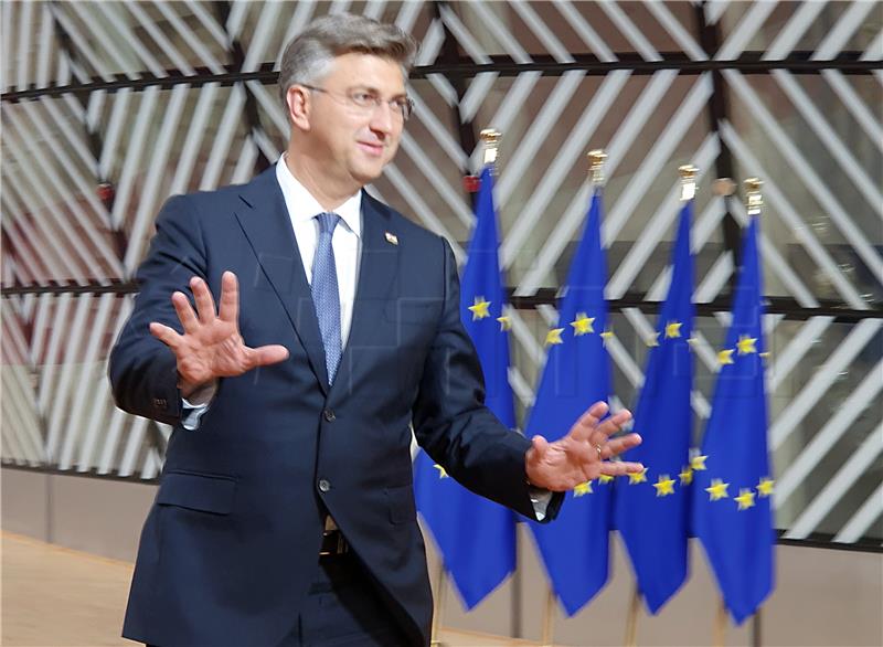 Plenković ponovio kako žali zbog odluke Europskog vijeća o Sjevernoj Makedoniji i Albaniji