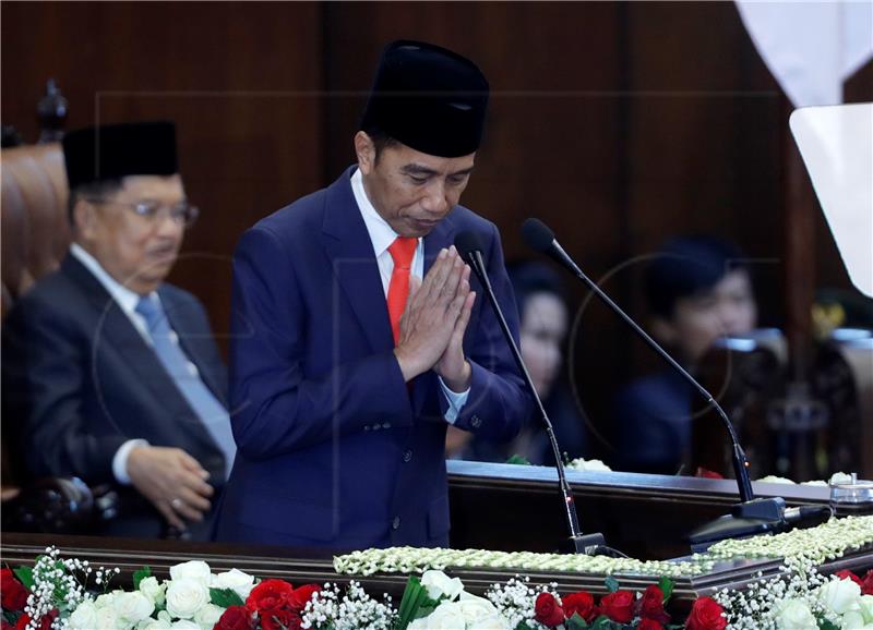 Indonezijski predsjednik Joko Widodo prisegnuo za posljednji mandat