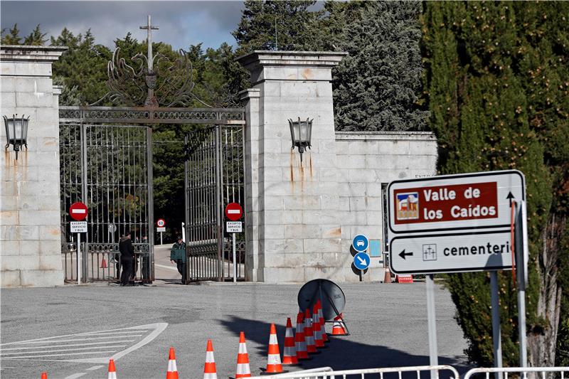 SPAIN FRANCO REBURIAL