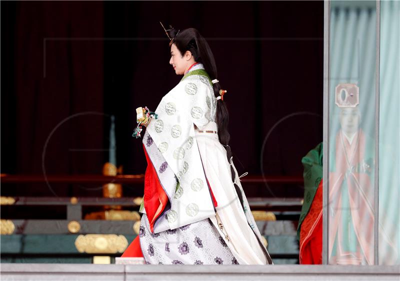 Enthronement of Japan's new Emperor Naruhito in Tokyo