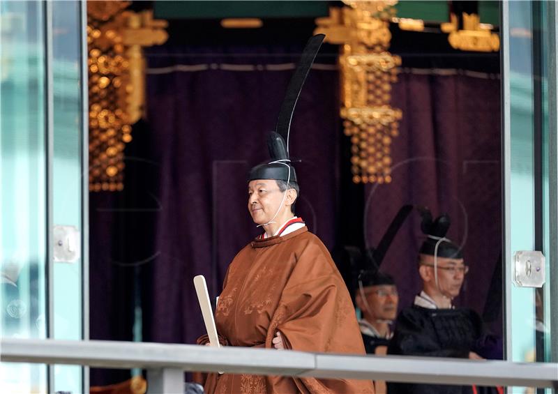 JAPAN ROYALTY NARUHITO ENTHRONEMENT