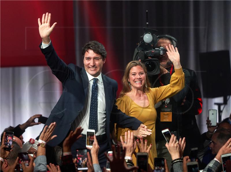 Trudeau zadržao vlast u Kanadi, ali izgubio većinu