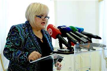 Konferencija za medije Anke Mrak Taritaš vezana uz 28. sjednicu Gradske skušštine Grada Zagreba