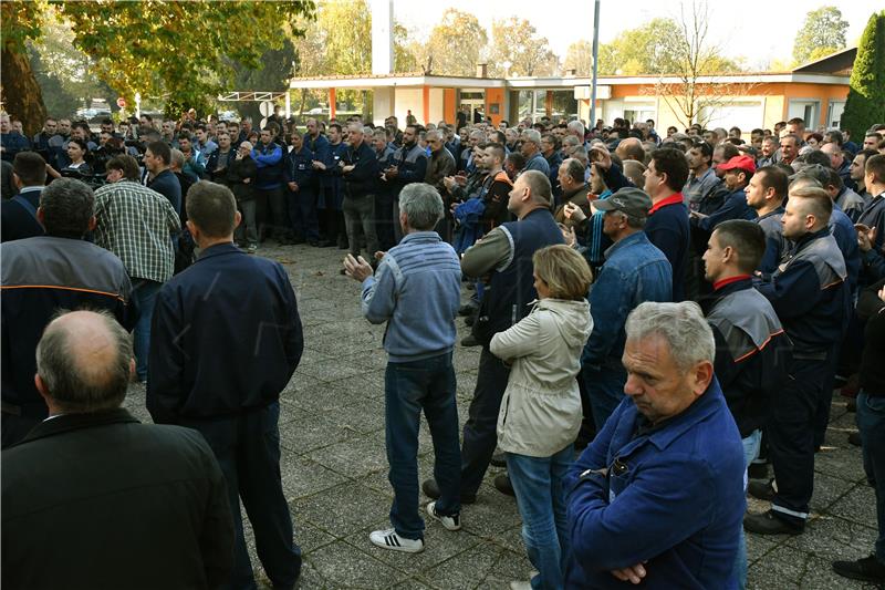 Štrajk radnika Đure Đakovića