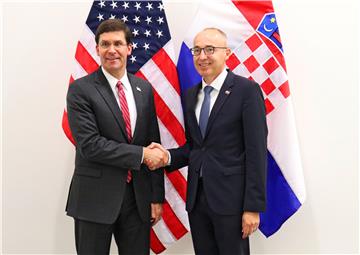 Krstičević s američkim ministrom obrane Esperom