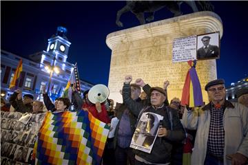 SPAIN FRANCO REBURIAL